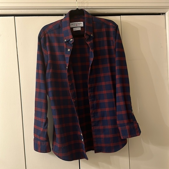Mizzen+Main trim fit medium flannel - Picture 1 of 3
